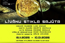 Latvijas stikla mākslinieku darbu izstāde 